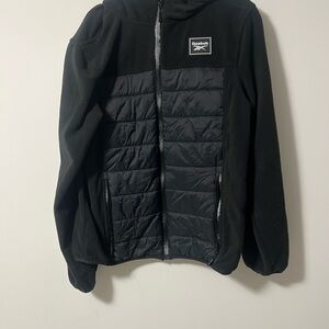 Reebok Charcoal Fleece Jacket